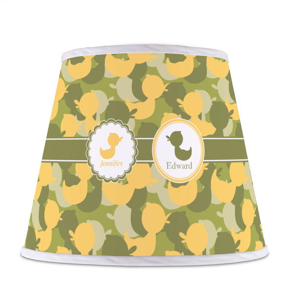 Rubber Duckie Camo Poly Film Empire Lampshade - Front View
