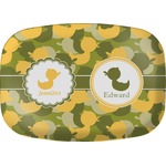 Rubber Duckie Camo Melamine Platter (Personalized)