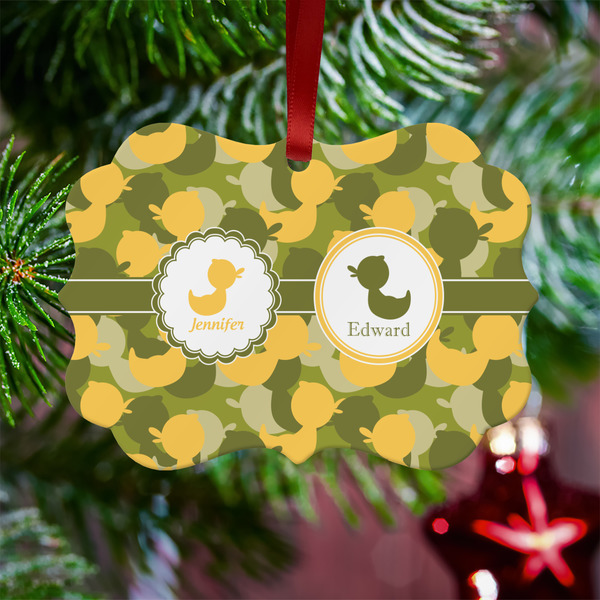 Rubber Duckie Camo Metal Benilux Ornament - Lifestyle