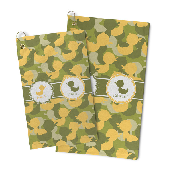 Rubber Duckie Camo Microfiber Golf Towel - PARENT/MAIN