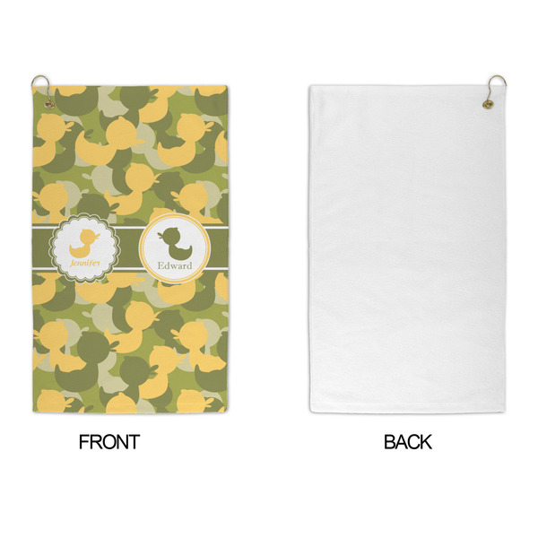 Rubber Duckie Camo Microfiber Golf Towels - APPROVAL