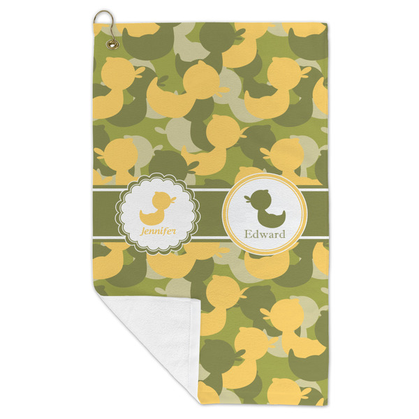 Rubber Duckie Camo Microfiber Golf Towels - FOLD