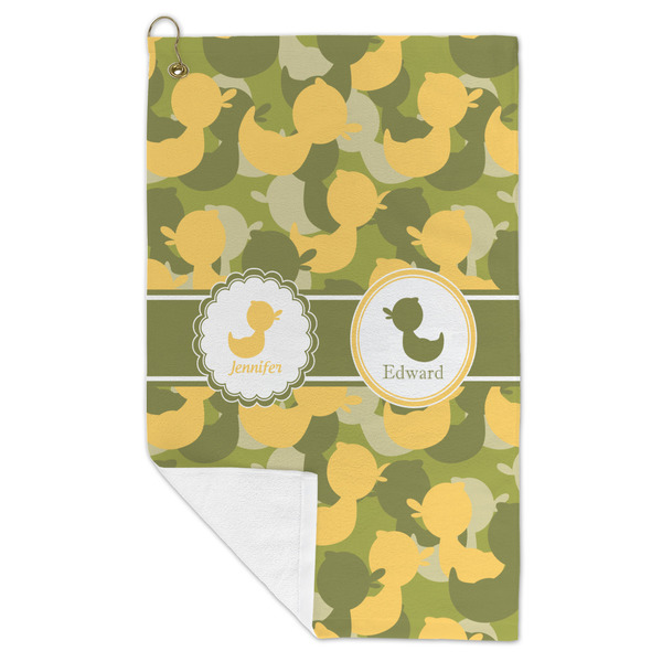 Rubber Duckie Camo Microfiber Golf Towels - FOLD