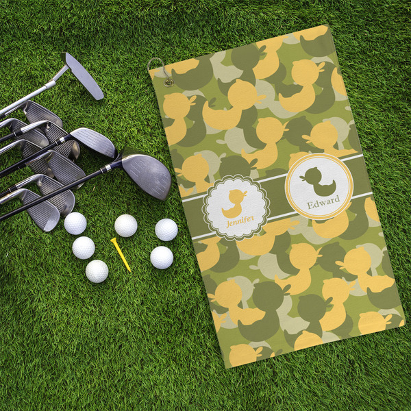 Rubber Duckie Camo Microfiber Golf Towels - LIFESTYLE