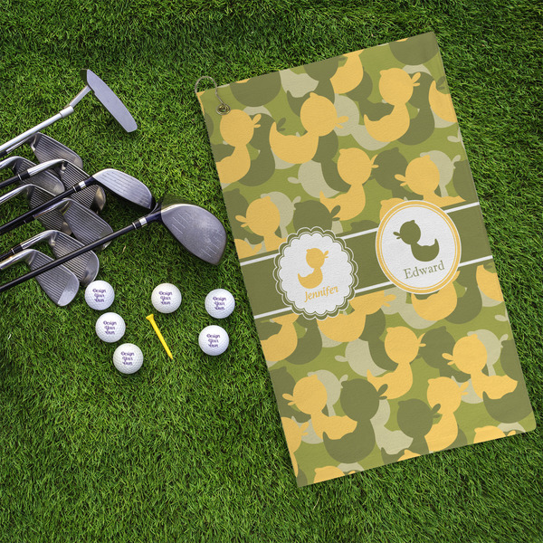 Rubber Duckie Camo Microfiber Golf Towels - LIFESTYLE