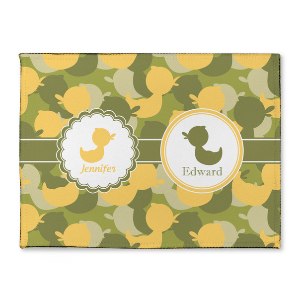Custom Rubber Duckie Camo Microfiber Screen Cleaner (Personalized)