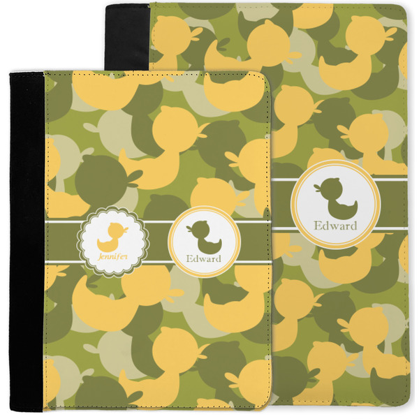 Rubber Duckie Camo Notebook Padfolio - MAIN