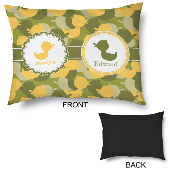 Rubber Duckie Camo Outdoor Dog Beds - Large - APPROVAL