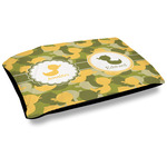 Rubber Duckie Camo Dog Bed w/ Multiple Names