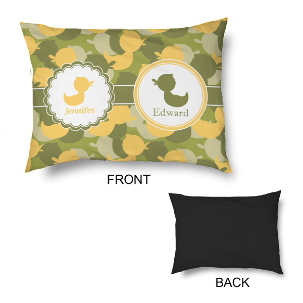 Rubber Duckie Camo Outdoor Dog Beds - Medium - APPROVAL