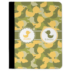 Rubber Duckie Camo Padfolio Clipboard - Large (Personalized)