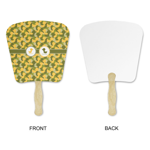 Rubber Duckie Camo Paper Fans - Approval
