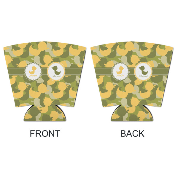 Rubber Duckie Camo Party Cup Sleeves - with bottom - APPROVAL