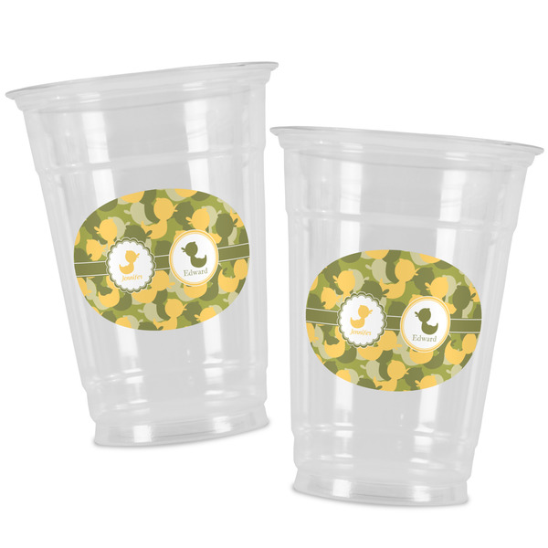 Rubber Duckie Camo Party Cups - 16oz - Alt View