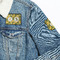 Rubber Duckie Camo Patches Lifestyle Jean Jacket Detail