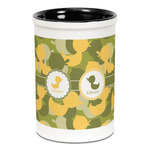 Rubber Duckie Camo Ceramic Pencil Holders - Black