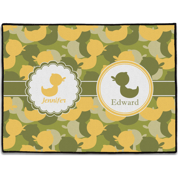 Custom Rubber Duckie Camo Door Mat (Personalized)