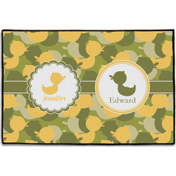 Rubber Duckie Camo Door Mat - 36"x24" (Personalized)