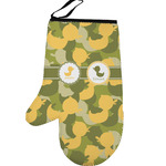 Rubber Duckie Camo Left Oven Mitt (Personalized)