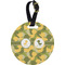 Rubber Duckie Camo Personalized Round Luggage Tag