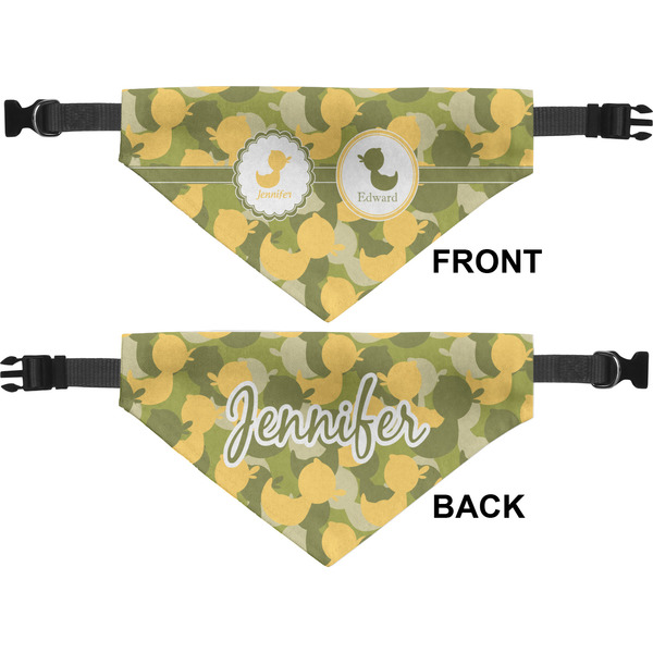 Rubber Duckie Camo Pet Bandana Approval