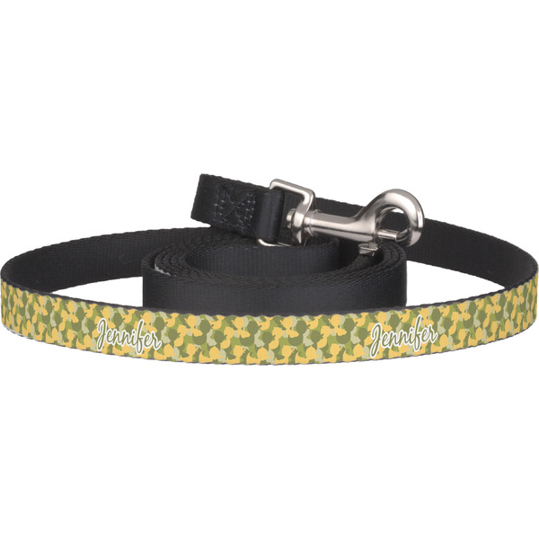 Custom Rubber Duckie Camo Dog Leash (Personalized)