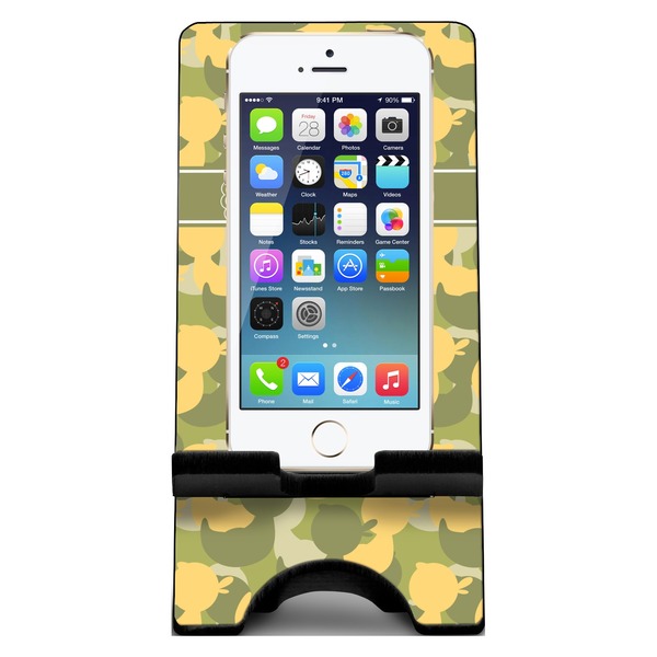 Rubber Duckie Camo Phone Stand w/ Phone