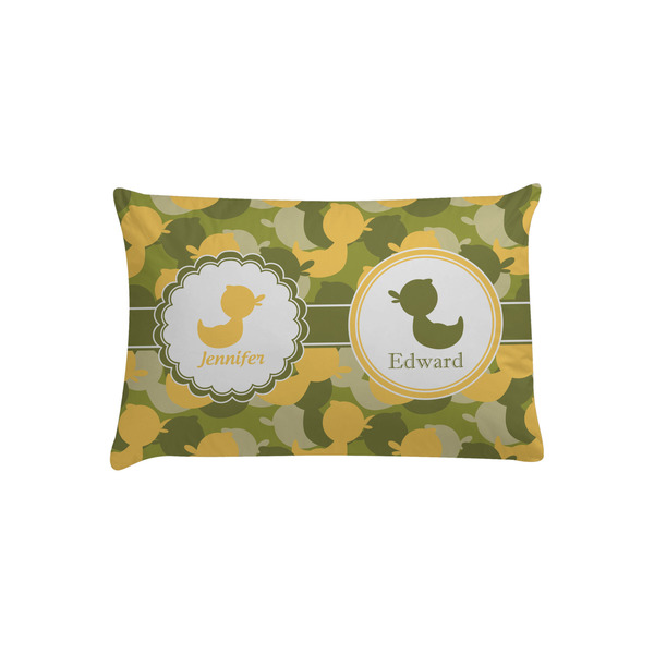 Custom Rubber Duckie Camo Pillow Case - Toddler (Personalized)