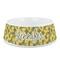 Rubber Duckie Camo Plastic Dog Bowl - Medium (Personalized)