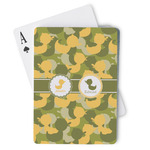 Rubber Duckie Camo Playing Cards (Personalized)