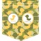 Rubber Duckie Camo Iron On Faux Pocket (Personalized)