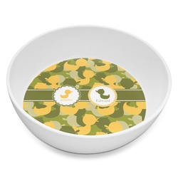 Rubber Duckie Camo Melamine Bowl - 8 oz (Personalized)