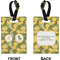 Rubber Duckie Camo Rectangle Luggage Tag (Front + Back)