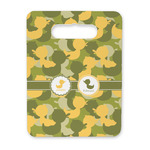 Rubber Duckie Camo Rectangular Trivet with Handle (Personalized)