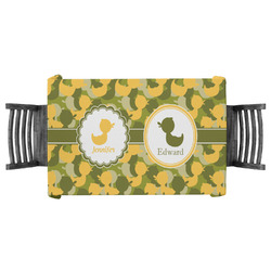 Rubber Duckie Camo Tablecloth - 58"x58" (Personalized)