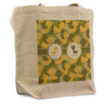 Rubber Duckie Camo Reusable Cotton Grocery Bag (Personalized)