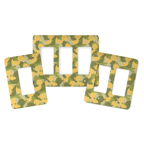 Rubber Duckie Camo Rocker Light Switch Covers - Parent - ALL VARIATIONS