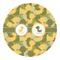 Rubber Duckie Camo Round Decal