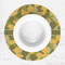 Rubber Duckie Camo Round Linen Placemats - LIFESTYLE (single)