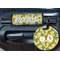 Rubber Duckie Camo Round Luggage Tag & Handle Wrap - In Context