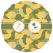 Rubber Duckie Camo Round Mousepad - APPROVAL