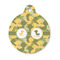 Rubber Duckie Camo Round Pet Tag
