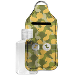 Rubber Duckie Camo Hand Sanitizer & Keychain Holder - Large (Personalized)