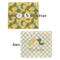 Rubber Duckie Camo Security Blanket - Front & Back View