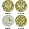 Rubber Duckie Camo Set of Appetizer / Dessert Plates (Approval)