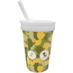 Rubber Duckie Camo Sippy Cup with Straw (Personalized)