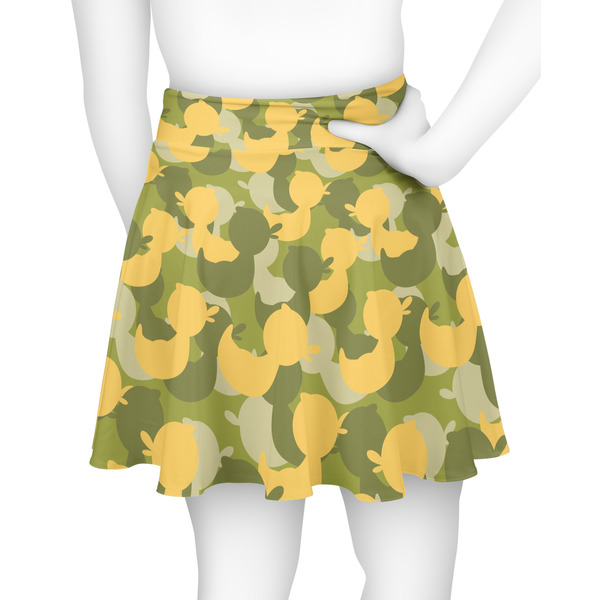Rubber Duckie Camo Skater Skirt - Back