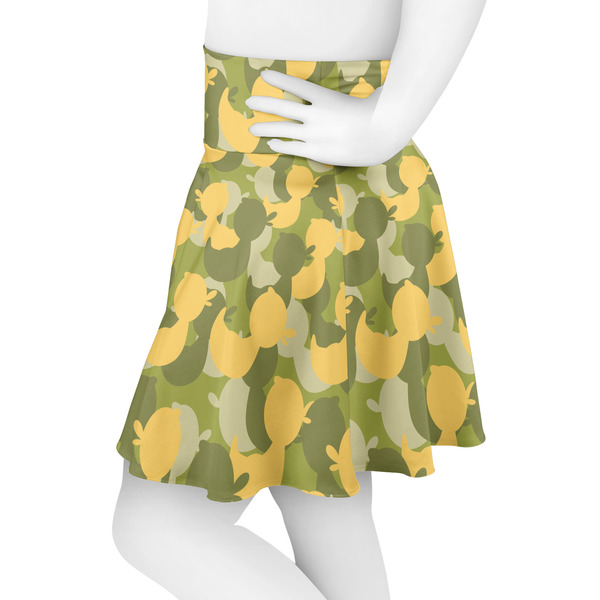 Rubber Duckie Camo Skater Skirt - Side