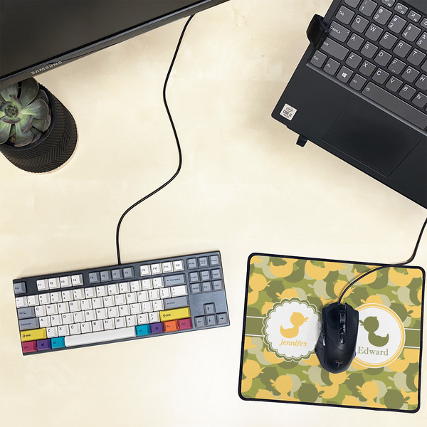 Rubber Duckie Camo Small Gaming Mats - LIFESTYLE
