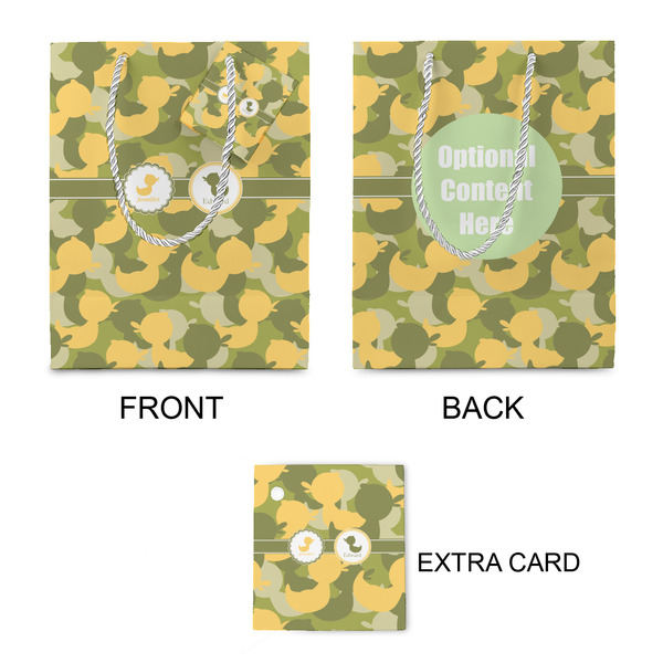 Rubber Duckie Camo Small Gift Bag - Approval